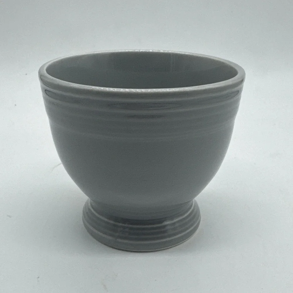 Vintage FIESTA Gray EGG CUP - NO CHIPS Beautiful!